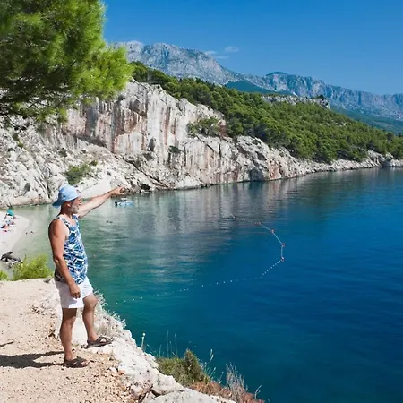 In With A Sea View, Terrace, Air Conditioning, Wifi 201-9 Brela