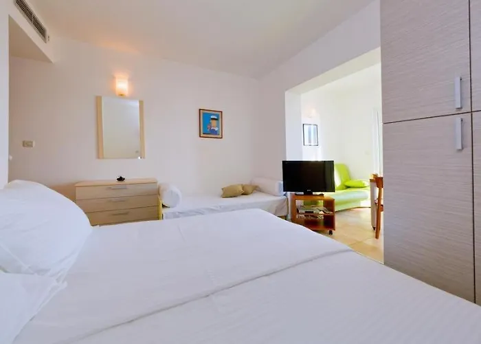 In With A Sea View, Terrace, Air Conditioning, Wifi 201-9 Brela