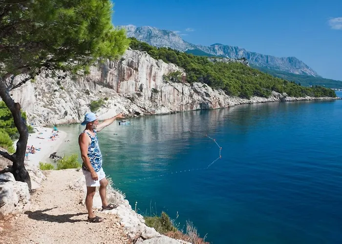 In With A Sea View, Terrace, Air Conditioning, Wifi 201-9 Brela